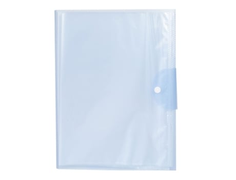 Libro De Almacenamiento De Carpetas Bolsa De Almacenamiento De Papel Bolsa De Papel Libro De Información Semitransparente, Azul ZMDECQNA