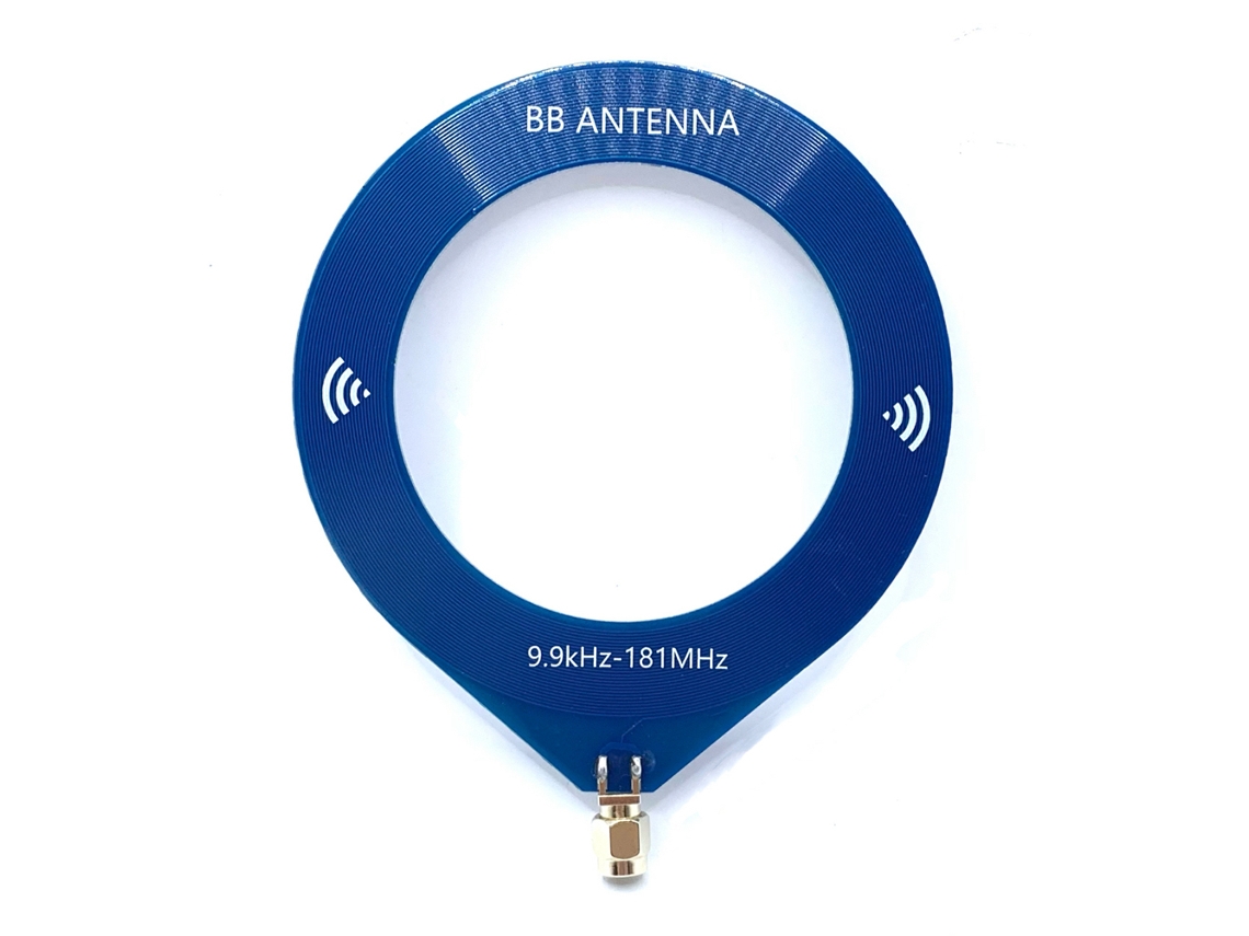 Antena de bucle direccional 2026as de 9,9 kHz a 181 MHz SMA para receptor de radio SDR Malachite Tef6686