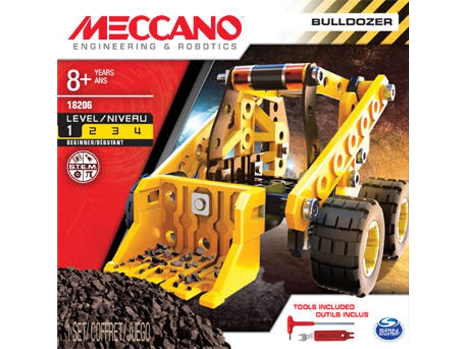 Construcción SPIN MASTER Meccano Bulldozer