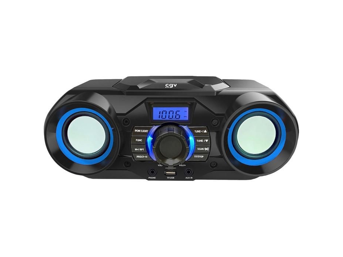 Radio CD portátil CGV CD SG-1 Bluetooth 5.0 USB SD