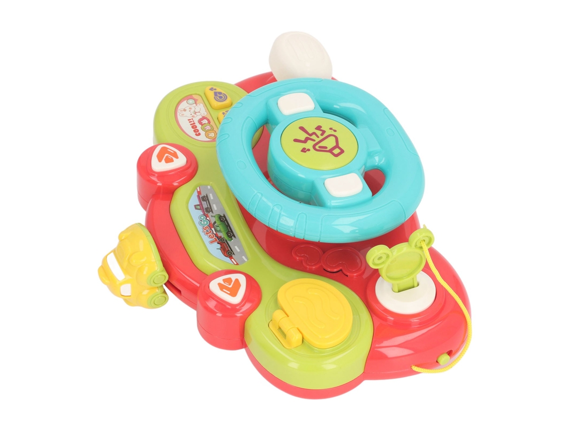 Volante De Juguete Educativo Para Niños Con Luces Y Música, Multifuncional Y Para Bebés.