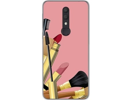 Carcasa Alcatel 1X (2019) TUMUNDOSMARTPHONE Brochas Multicolor