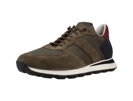 Zapatos de Hombre GEOX Spherica Vseries Tecido Marrón (42)