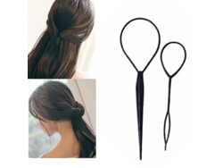 Juego De 4 Herramientas Mágicas Para Trenzar Y Rizar El Cabello.