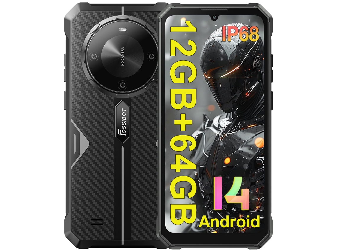 Smartphone FOSSIBOT F105 6.745” 4GB 64GB negro