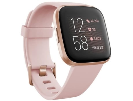 Smartwatch FITBIT BY GOOGLE Versa 2 Dorado 40 mm Pulsera de Goma GPS