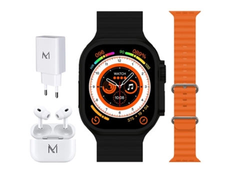 Smartwatch META Pack Ultra Max Negro 10