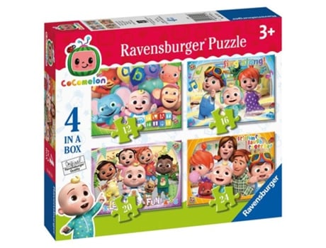 Ravensburger CoComelon Puzle 4 en 1