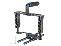 Kit de jaula para videocámara Neewer para producción de cine y video, compatible con cámaras y videocámaras DSLR Canon, Sony, Fujifilm y Nikon.