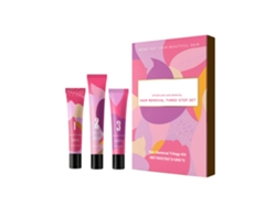 Kit de depilación facial en 3 pasos, fácil y rápido.