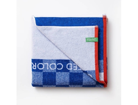 Toalla de Playa Niños BENETTON Algodón (70x140) Azul