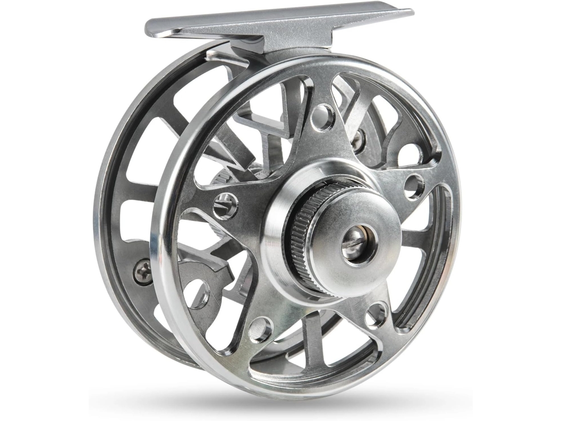 Carrete De Pesca Con Mosca, Mosca Ultraligero Aluminio Cnc, Portátil Grande Modificado A Mano., Resistente