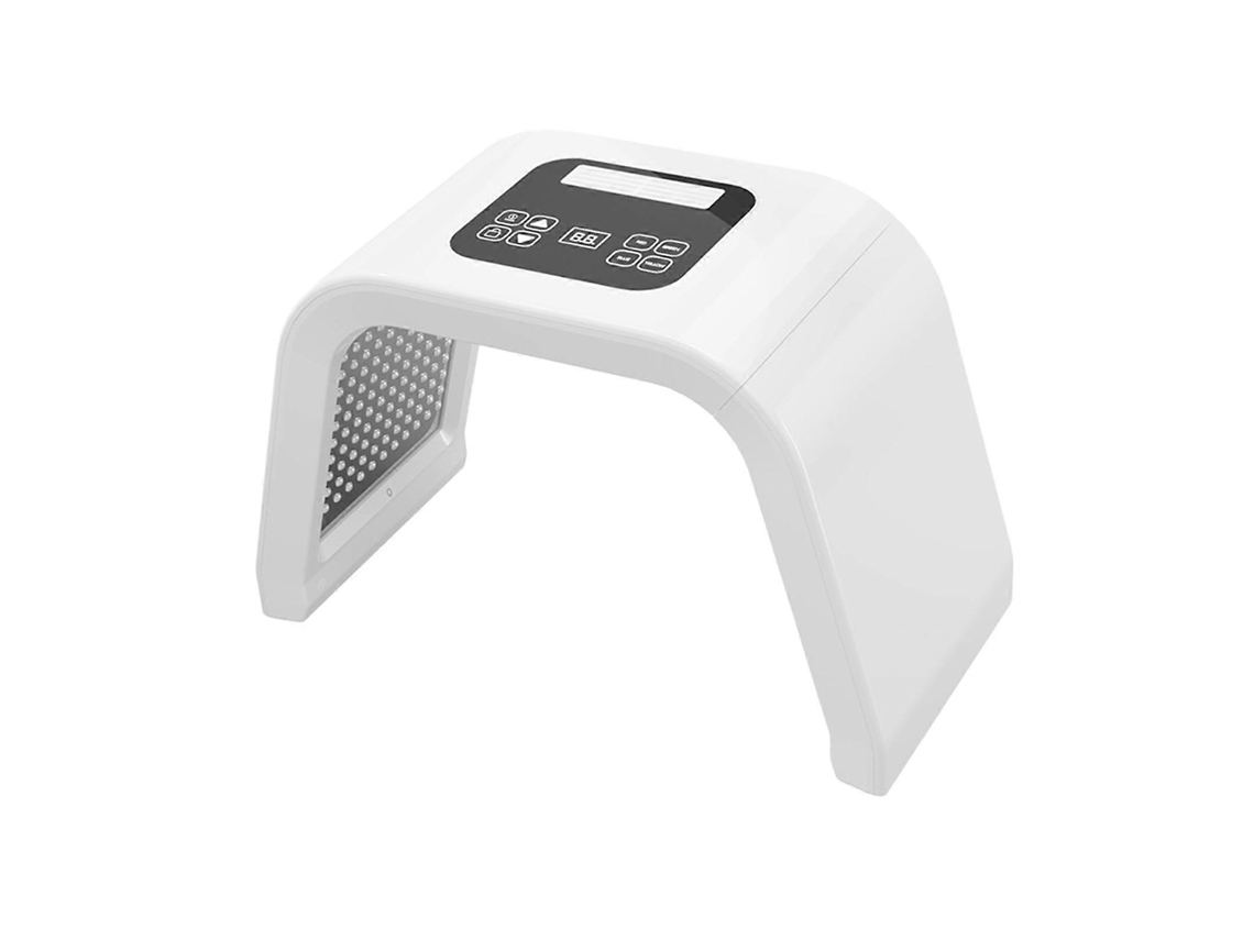 Máquina de belleza fotónica LED de 7 núcleos, terapia de luz roja y azul para hombres, para uso en salón de belleza doméstico.