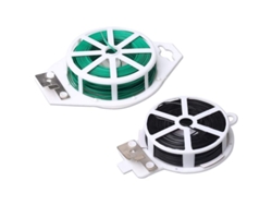 Rollos De Alambre Separador Para Jardín, Alambre De Corte Para Plantas, Alambres Metálicos Para Jardín, Hogar Y Oficina (verde Y Negro, 50 M Cada Uno)