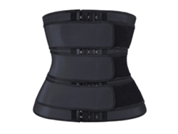 (negro 4xl) Cinturón Moldeador De Cintura Para Mujer, Protector Abdominal Absorbente De Sudor Y Neopreno.