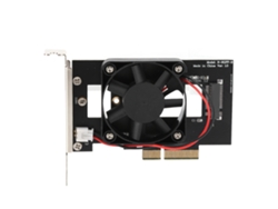 Tarjeta Adaptadora Pcie X4 Nvme M.2 2280 Ssd Con Conversión De Ventilador De Enfriamiento
