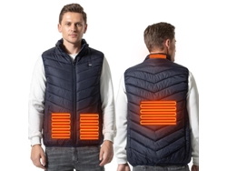 2026-chaleco Eléctrico Unisex Con 9 Zonas De Calor, 3 Niveles De Temperatura, Usb, Abrigo Caliente Para Invierno Moto Caza