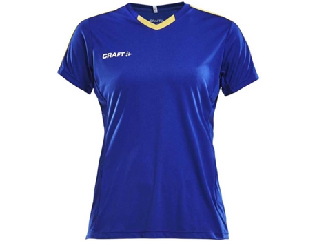 Camiseta de Mujer para Fútbol CRAFT Progress Contrast Amarillo (L)