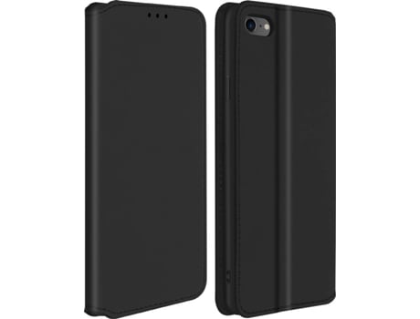 Funda iPhone 7, 8, SE 2020 AVIZAR Libro Billetera Negro