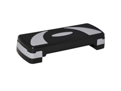 Tabla de Step, Stepper Aeróbico, Altura Ajustable 10/15/20 cm, Equipo de Ejercicio para Casa para Usar hasta 150 kg, 80x31 cm