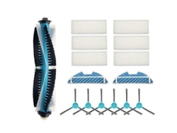 Filtro de polvo HEPA, cepillo lateral, fregado, rodillo, cepillo para Cecotec Conga 1390, piezas para aspiradora robótica Cecotec Conga 1290 Yunzii