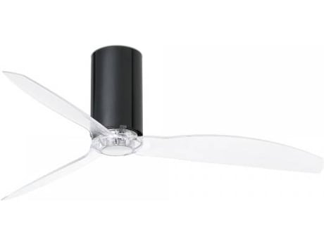 Ventilador de Techo FARO BARCELONA Mini Tube Negro (32 W - Diámetro 128 cm)
