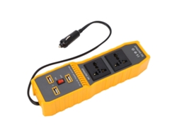 2026-inversor De Corriente Para Coche Dc12v A Ac220v 200w Con 3 Usb Y 1 Tomacorriente De Encendedor Universal