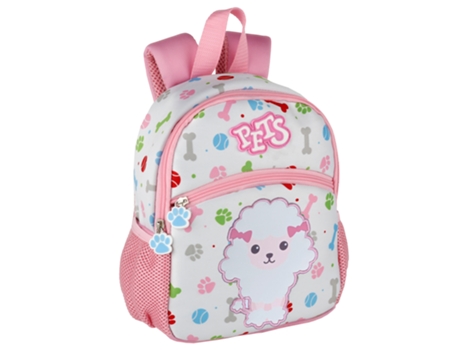 Mochila TOYBAGS Pets Puddeel (Poliéster - Multicolor - 26 x 21 x 9 cm)