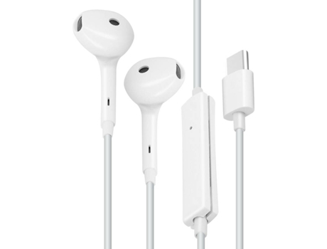 Auriculares con Cable OPPO HFOPPOUSBC (In Ear - Noise Cancelling - Blanco)