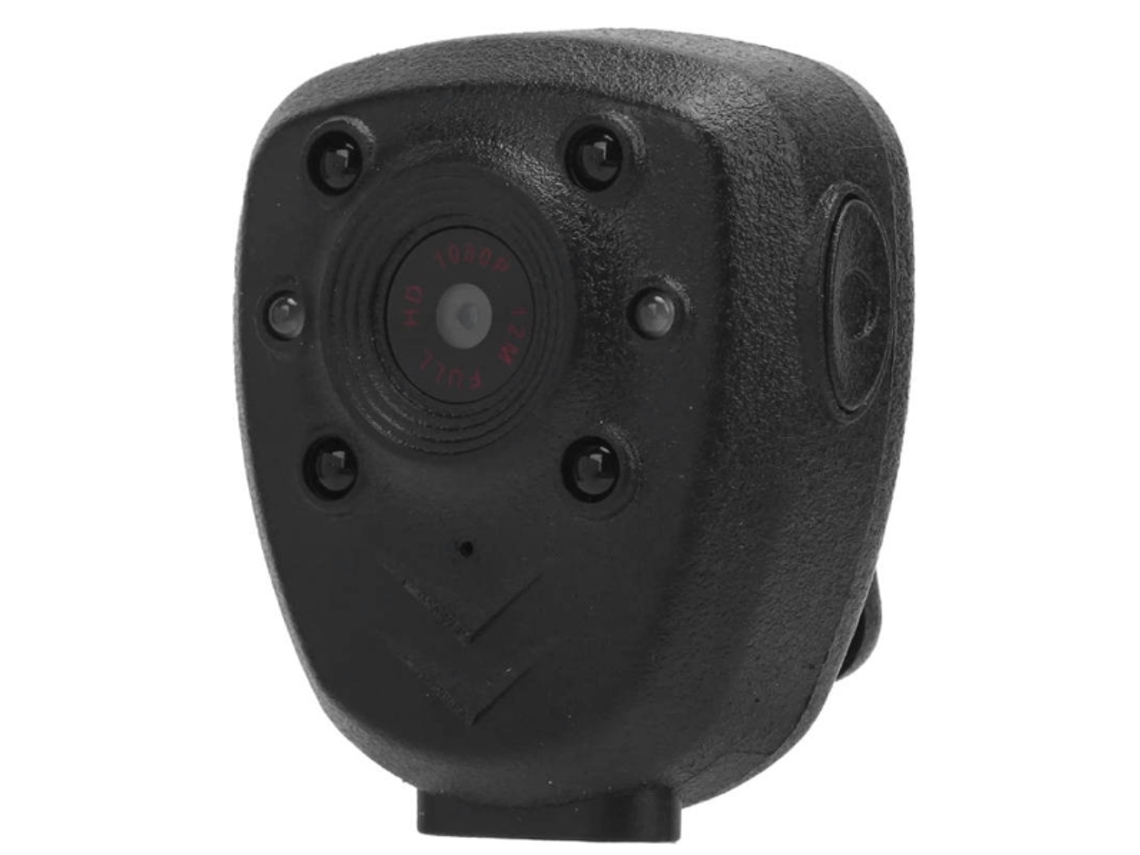 Minicámara portátil Bestvite para uso en interiores y exteriores (negra)