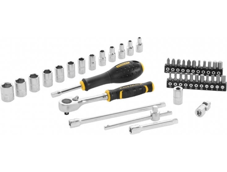 Conjunto de Llaves de Vaso STANLEY 1/4' 42 Un F mmT82683-1