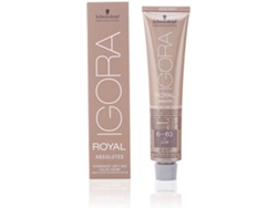 Tinte de Cabello SCHWARZKOPF Igora Royal Absolutes color 660 Rubio Oscuro dorado ( 60ml)