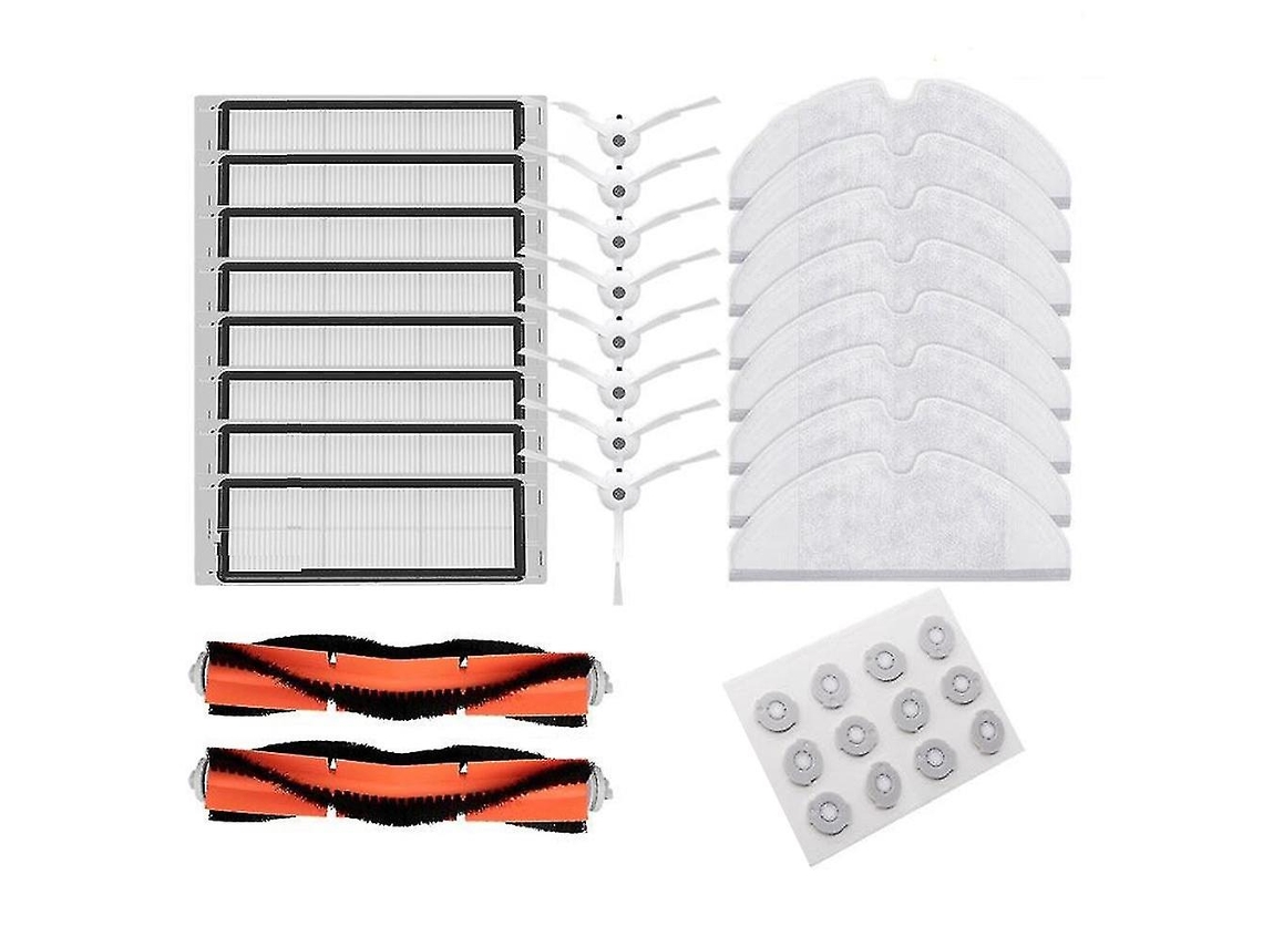 Cepillo trapeador para aspiradora compatible con aspiradoras inteligentes Xiaomi S50, S51, S55 y S6.
