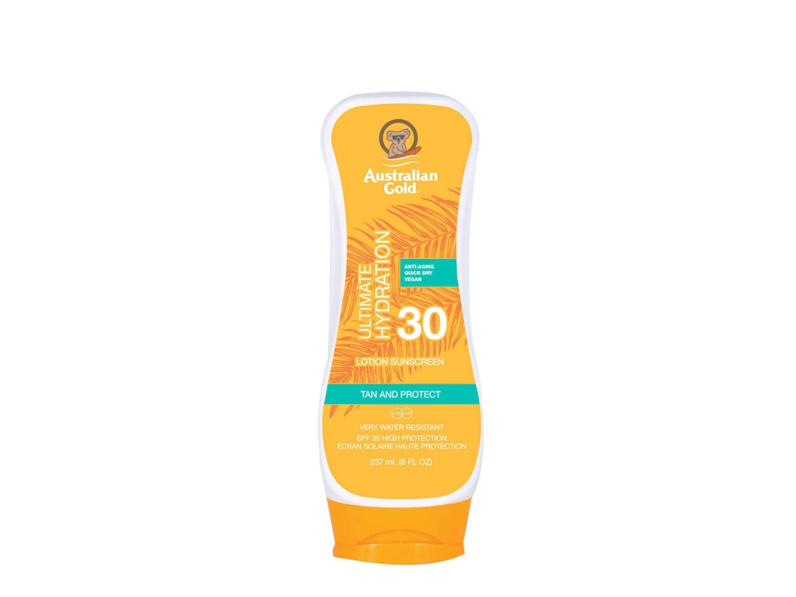 Loción hidratante bronceadora y protectora Ultima FPS 30 de Australian Gold