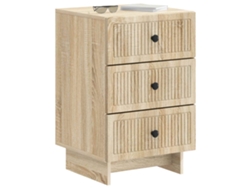 Maison Exclusive - Armario De Noche Con Cajón Roble Sonoma 43 X 41 X 66,5 Cm