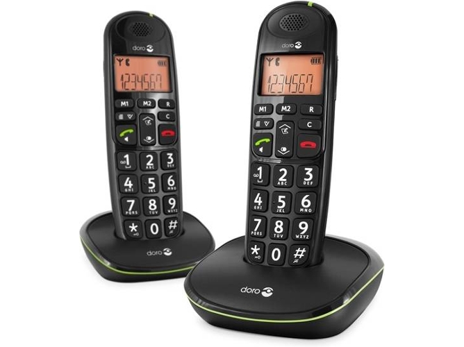 Teléfono DORO PhoneEasy 100w duo Negro