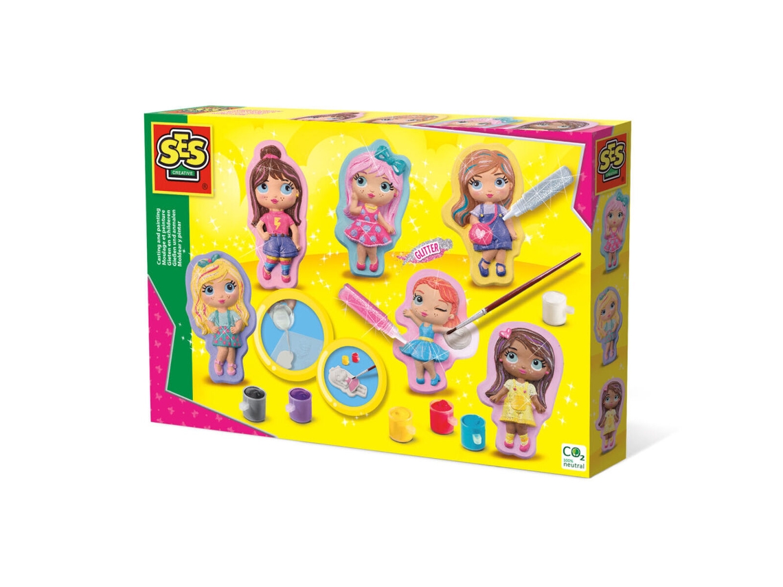 Juego Creativo SES CREATIVE Set de moldear (Edad Mínima Recomendada: 3 años)