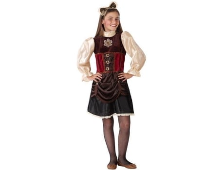 Disfraz de Niña ATOSA Steampunk (Poliéster - Tam: 7-9 Años)