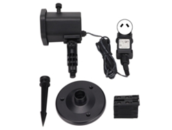 Proyector De Luz Navideño Con 12 Patrones, Resistente Al Agua Ip44, Ideal Para Jardín, Patio, Fiestas Y Bodas. Enchufe Australiano De 100-240 V.