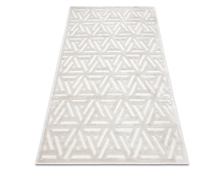 Alfombra Santo Sisal 58503 Geométrica Beige (180 x 270 cm)