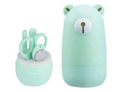 Kit Cortauñas 4 En 1 Para Bebés Con Herramientas De Aseo Y Estuche Para Recién Nacidos, Bebés Y Niños Pequeños.