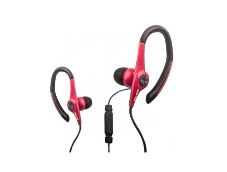 Auricular Rojo Microfono Ipx4 Desmontable ELBE