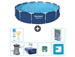 Bestway Piscina Bestway Steel Pro Redonda - 396x84 Cm - 7-peças S229