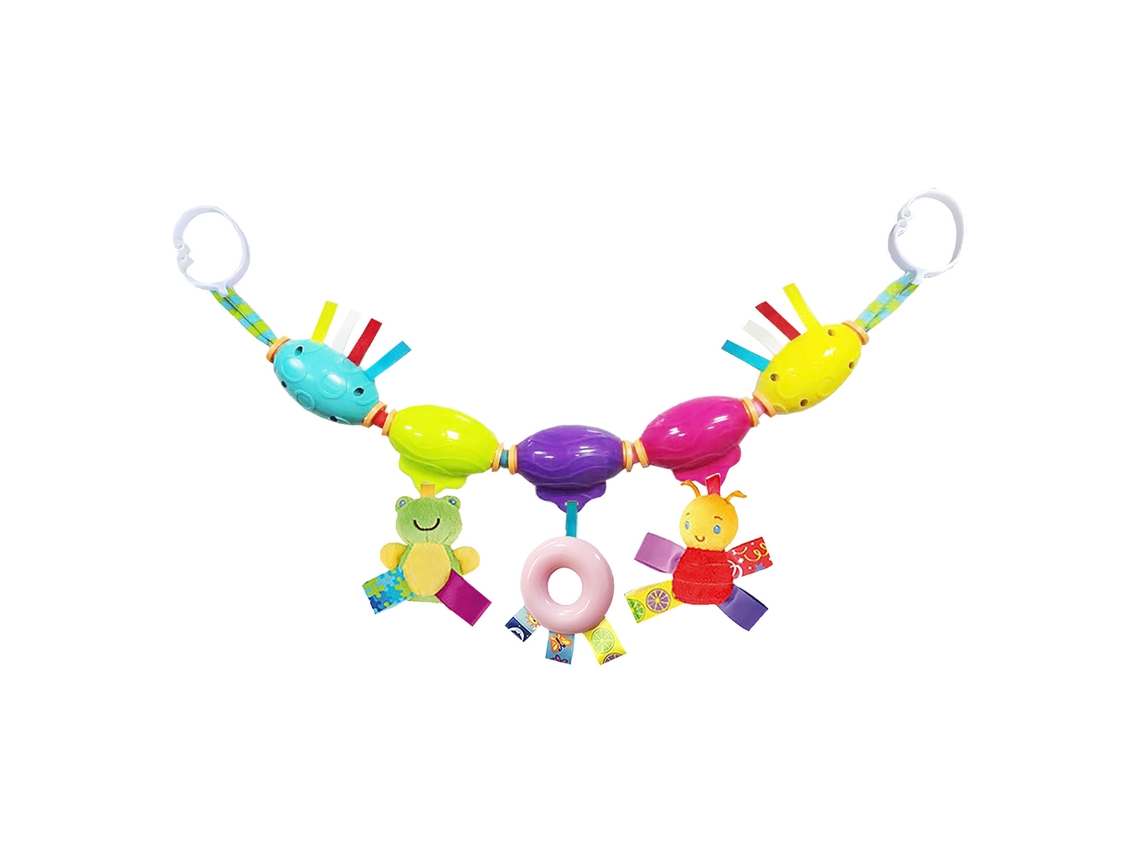 Juguete Colgante En Espiral Para Bebé, Peluche, Plástico Colorido, Cochecito, Cuna, Asiento De Coche.