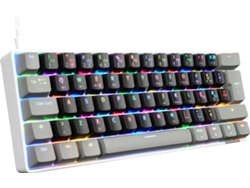 Mini Teclado Tri-Mode N'Play Conquer 4.0 (Mecânico - Blanco)