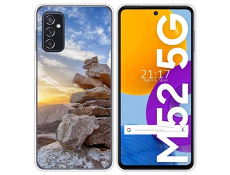 Carcasa Samsung Galaxy M52 5G TUMUNDOSMARTPHONE Dibujos Multicolor