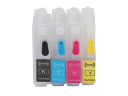 4 Cartuchos De Tinta Magenta, Cian, Amarillo Y Negro Para Impresoras Lc3213 Con Impresión Nítida Y Fluida - Repuesto/recarga