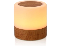 Mini Lámpara De Noche Led, Luz De Mesita De Noche Con Control Táctil, Carga Usb, Mando A Distancia, Ajuste De Brillo, Multicolor.