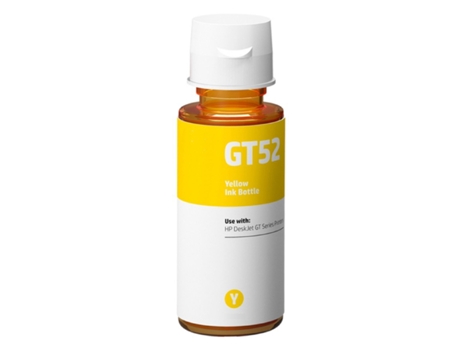 Cartucho de Tinta HP Gt52 Amarillo Generica