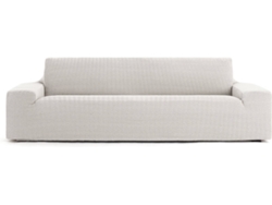 Funda de Sofá 5 Plazas EYSA Premium Jaz Tejido Multielástico (330 x 70 x 120 cm - Poliéster y Algodón - Crudo)